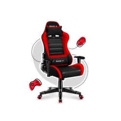 HUZARO RANGER 6.0 Red Mesh Gaming Chair for Kids