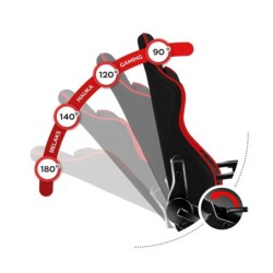 HUZARO RANGER 6.0 Red Mesh Gaming Chair for Kids