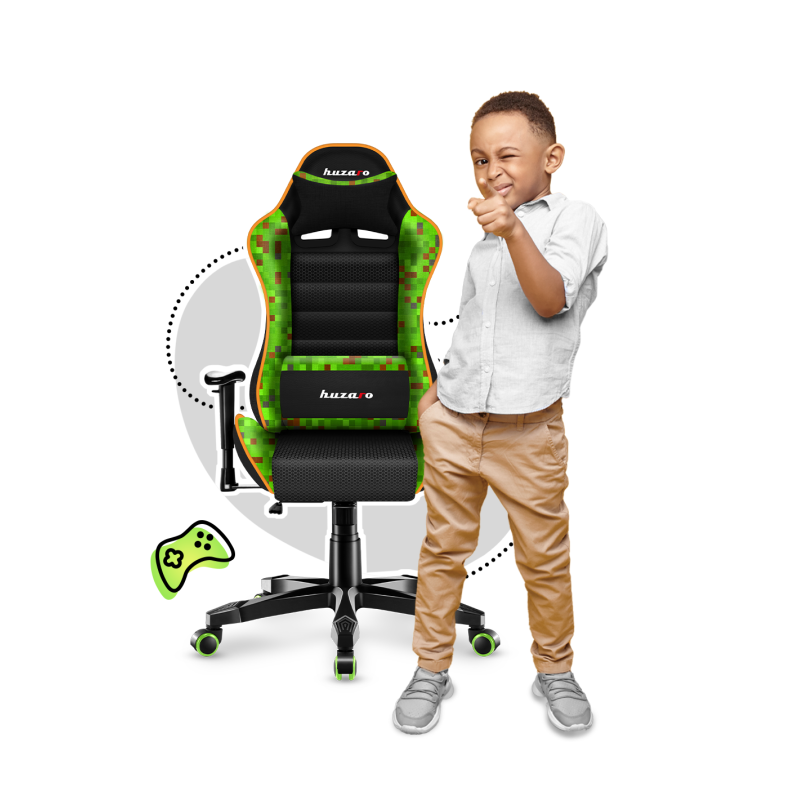 HUZARO RANGER 6.0 Pixel Mesh Gaming Chair for Kids