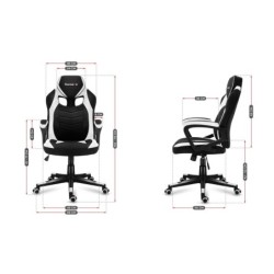 Huzaro Force 2.5 White Mesh Gaming Chair