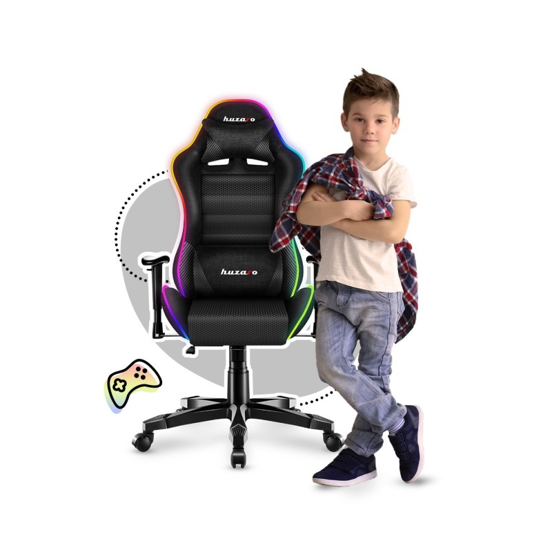 HUZARO RANGER 6.0 RGB Mesh Gaming Chair for Kids