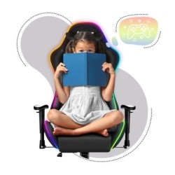 HUZARO RANGER 6.0 RGB Mesh Gaming Chair for Kids