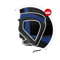 HUZARO FORCE 2.5 Blue Mesh Gaming Chair