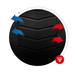 HUZARO FORCE 2.5 Blue Mesh Gaming Chair