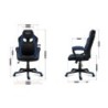 HUZARO FORCE 2.5 Blue Mesh Gaming Chair