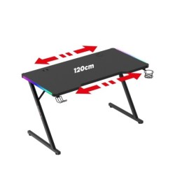 Huzaro Hero 2.5 RGB LED Gaming Desk