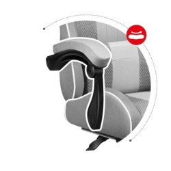 HUZARO Force 4.7 White Mesh Gaming Chair