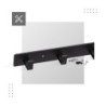 Mark Adler Level 1.5 Black Towel Hanger