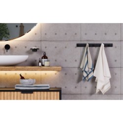 Mark Adler Level 1.5 Black Towel Hanger