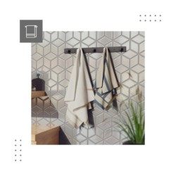 Mark Adler Level 1.5 Black Towel Hanger
