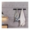 Mark Adler Level 1.5 Black Towel Hanger