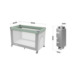 Mark Adler Dream 3.0 Aquamarine travel crib