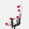 HUZARO FORCE 6.2 White Mesh Gaming Chair