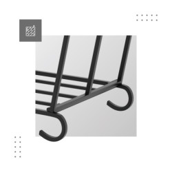Silvan wood rack 1.5