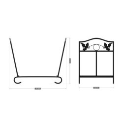 Silvan wood rack 1.5