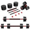 Set of bitumen dumbbells Lion 2.0