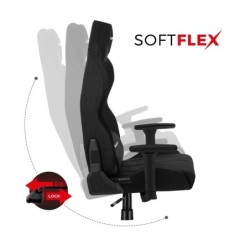 HUZARO FORCE 7.9 Black Mesh Gaming Chair