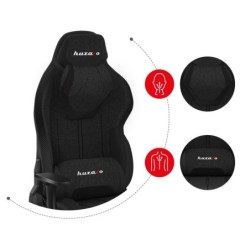 HUZARO FORCE 7.9 Black Mesh Gaming Chair