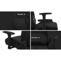 HUZARO FORCE 7.9 Black Mesh Gaming Chair