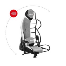 HUZARO FORCE 7.9 Grey Mesh Gaming Chair