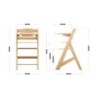 TULANO Morsel 40 Natural Feeding Chair