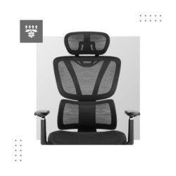 Fotel obrotowy Expert 4.6 Black