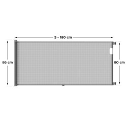 Bramka Guardian 1.8 Grey